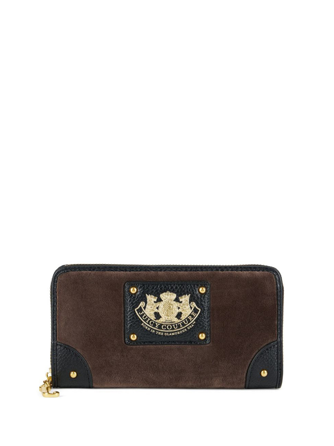 Juicy Couture Women Brand Logo Zip Around Wallet