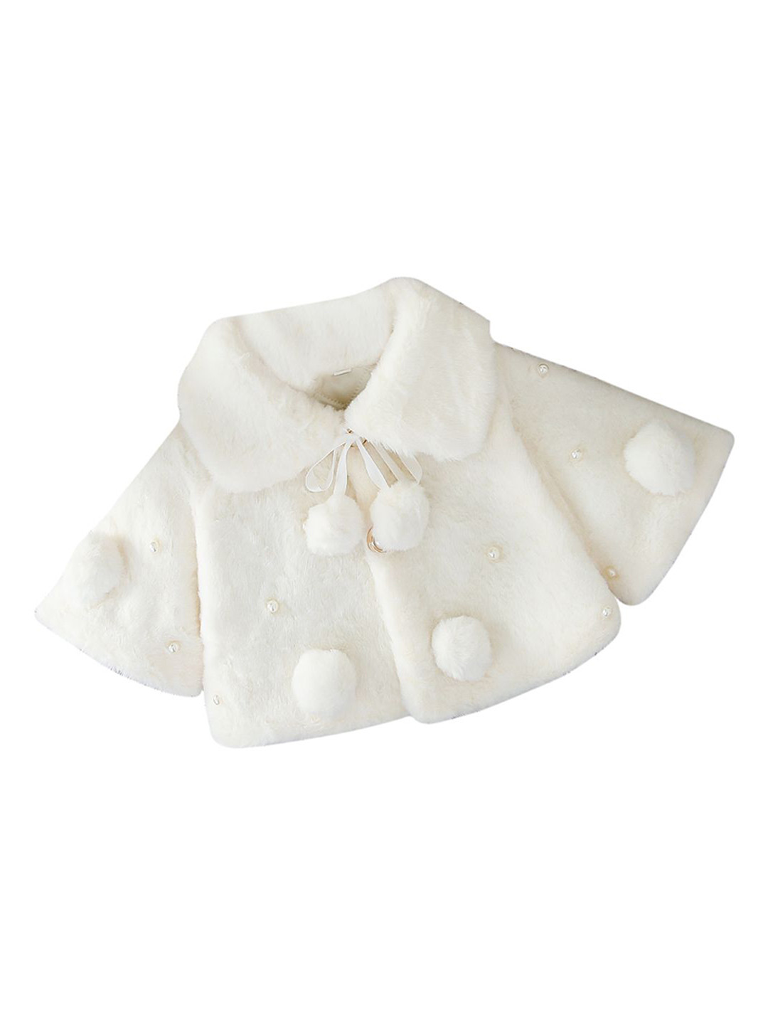 StyleCast x Revolte Infant Girls Spread Collar Neck Overcoat