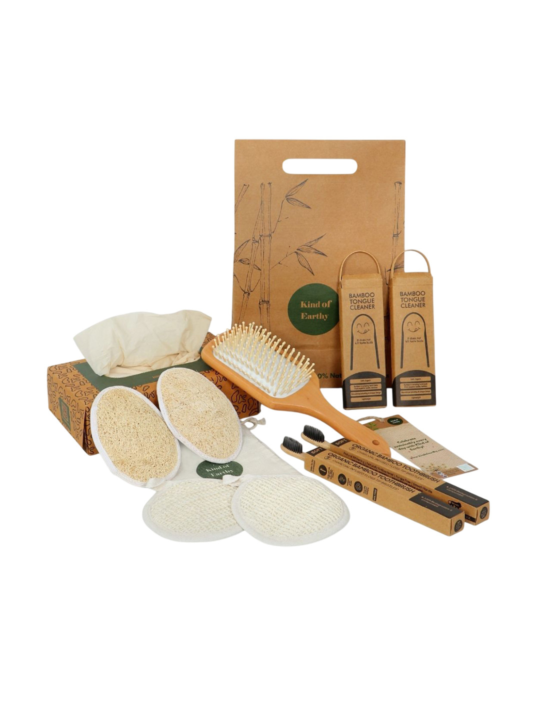 Kind of Earthy Set Of 10 Bath & Body Gift Set