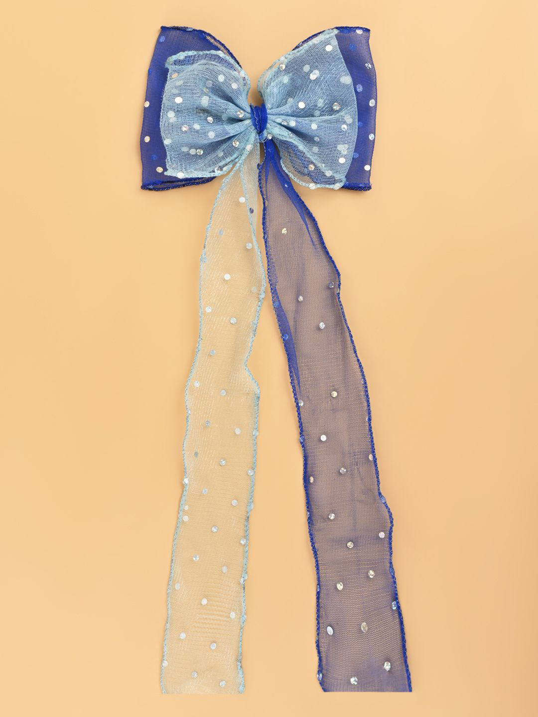Aye Candy Girls Embellished Shaded Rhinestone Dangler Bow Alligator Hair Clip