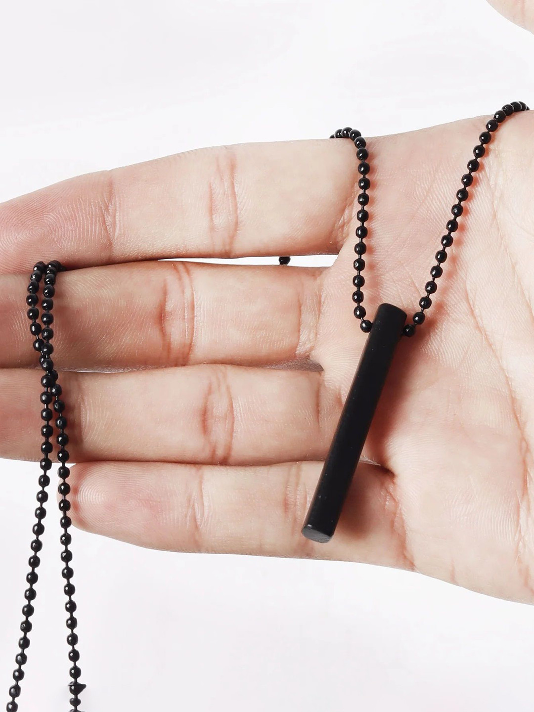 Feel style Men Geometric Shaped Pendant With Chains