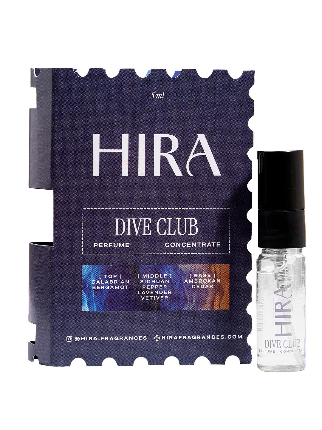 HIRA Men Dive Club Long Lasting Eau De Parfum - 5 ml
