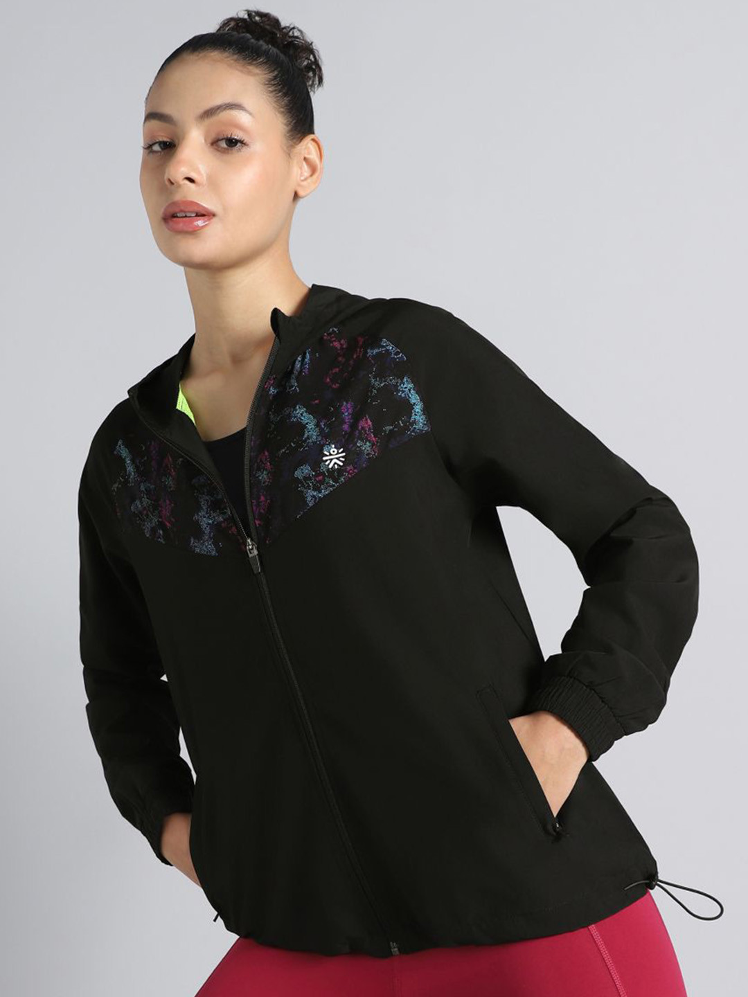 CULT Women Black Train All Day Training Jacket