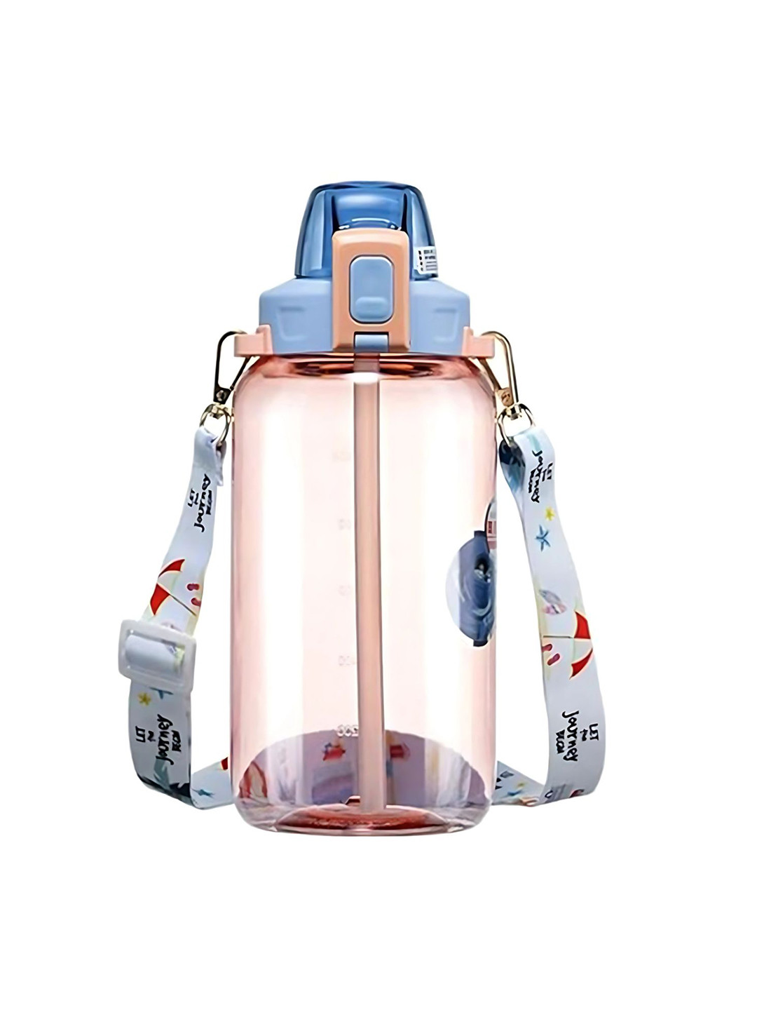 YK Blue Plastic Spill Proof Sipper - 430ml