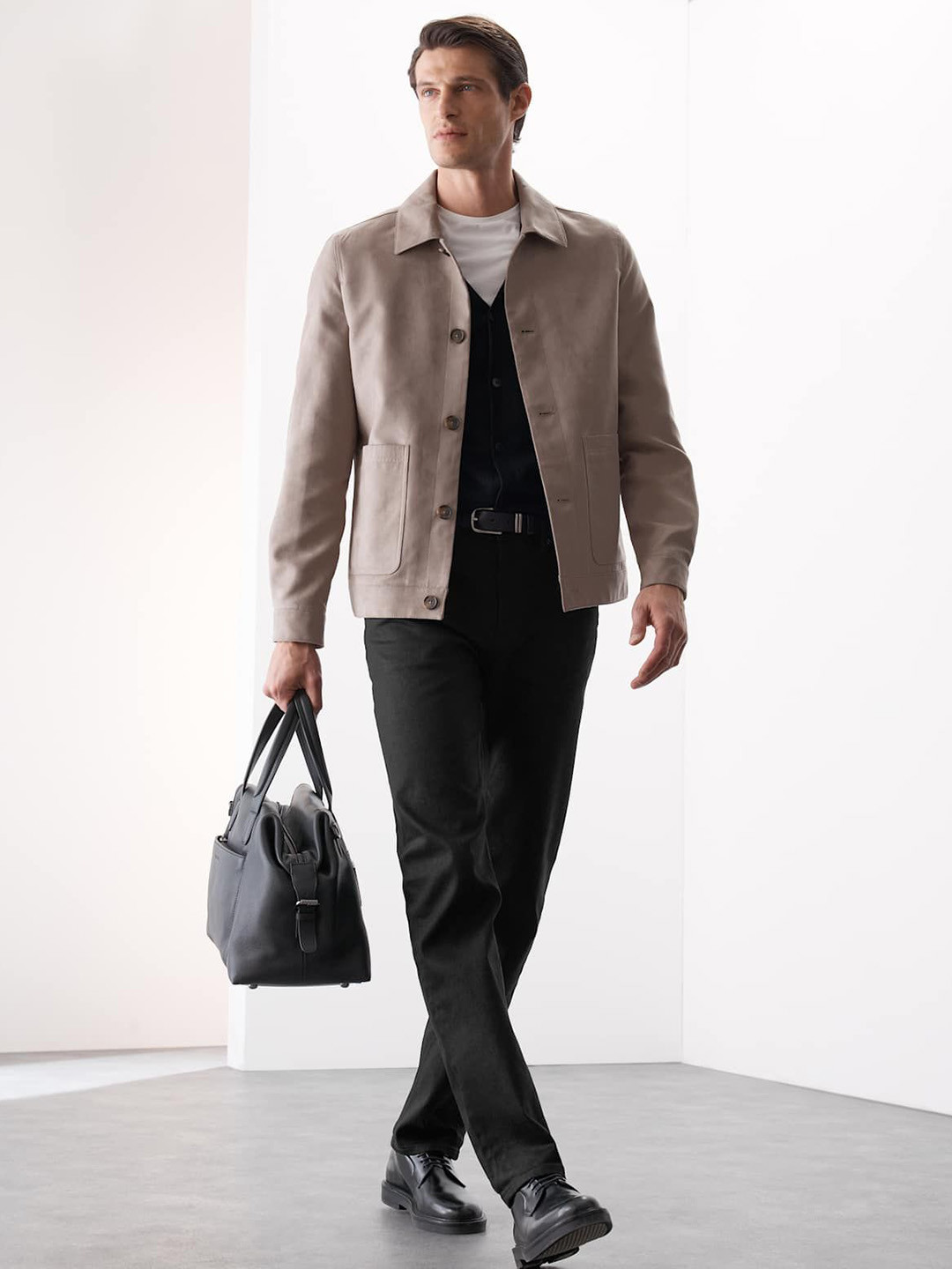 Marks & Spencer Men Straight Fit Mid-Rise  Japanese Selvedge Jeans