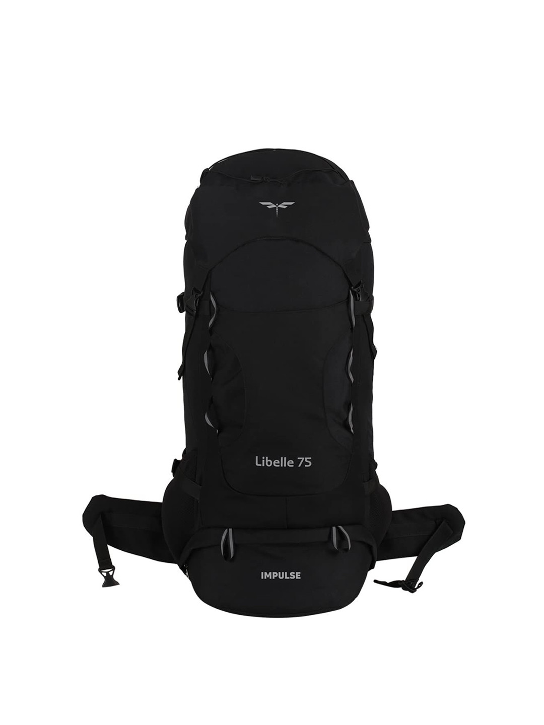 Impulse Libelle Logo-Detail 3-Compartment Large Rucksack With Rain Cover