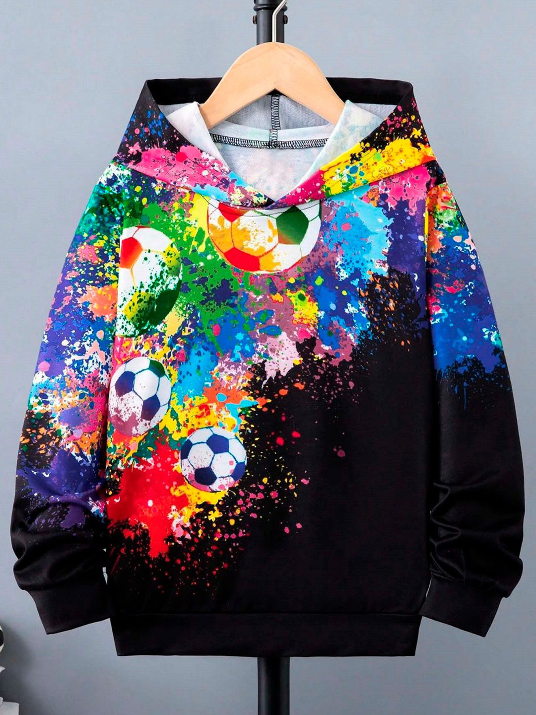 Killer Boys Printed Hooded Sweatshirt