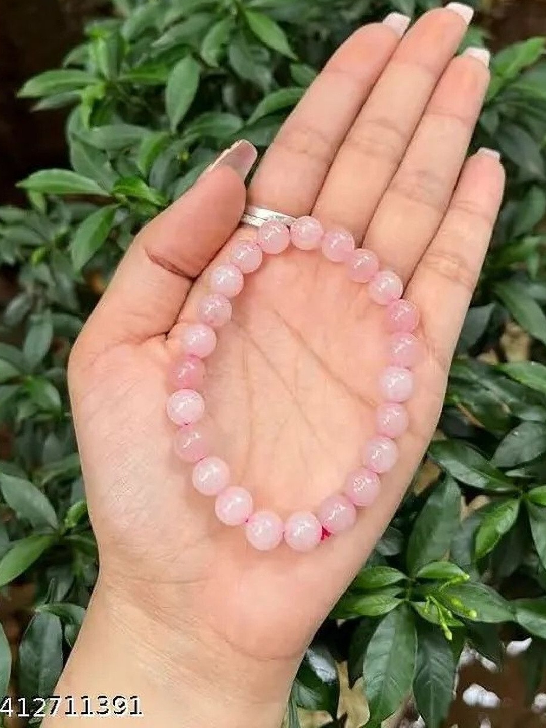 Sukhad Rose Alloy Artificial Beads Bracelet