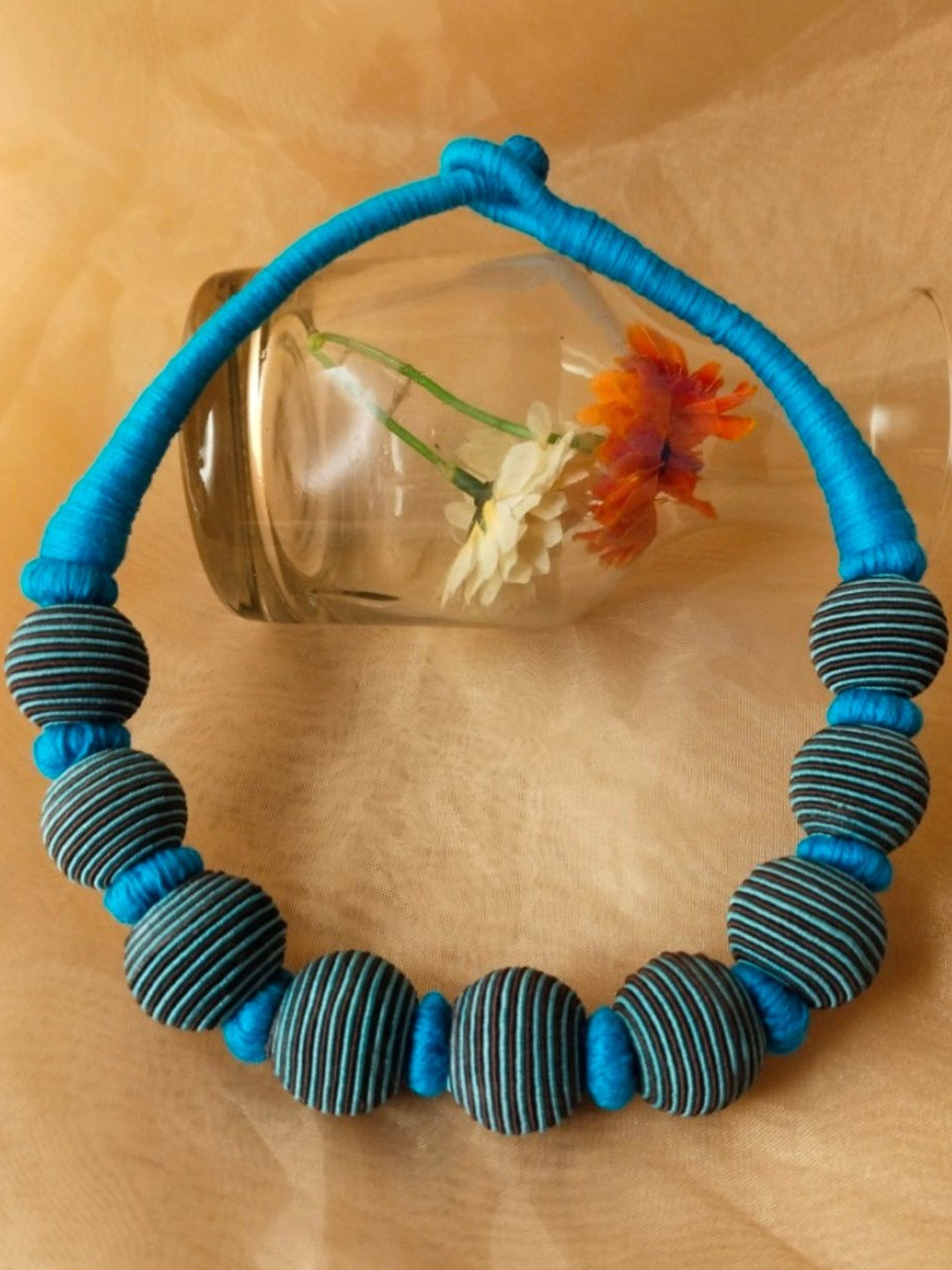 JewelSana German Silver Handcrafted Necklace