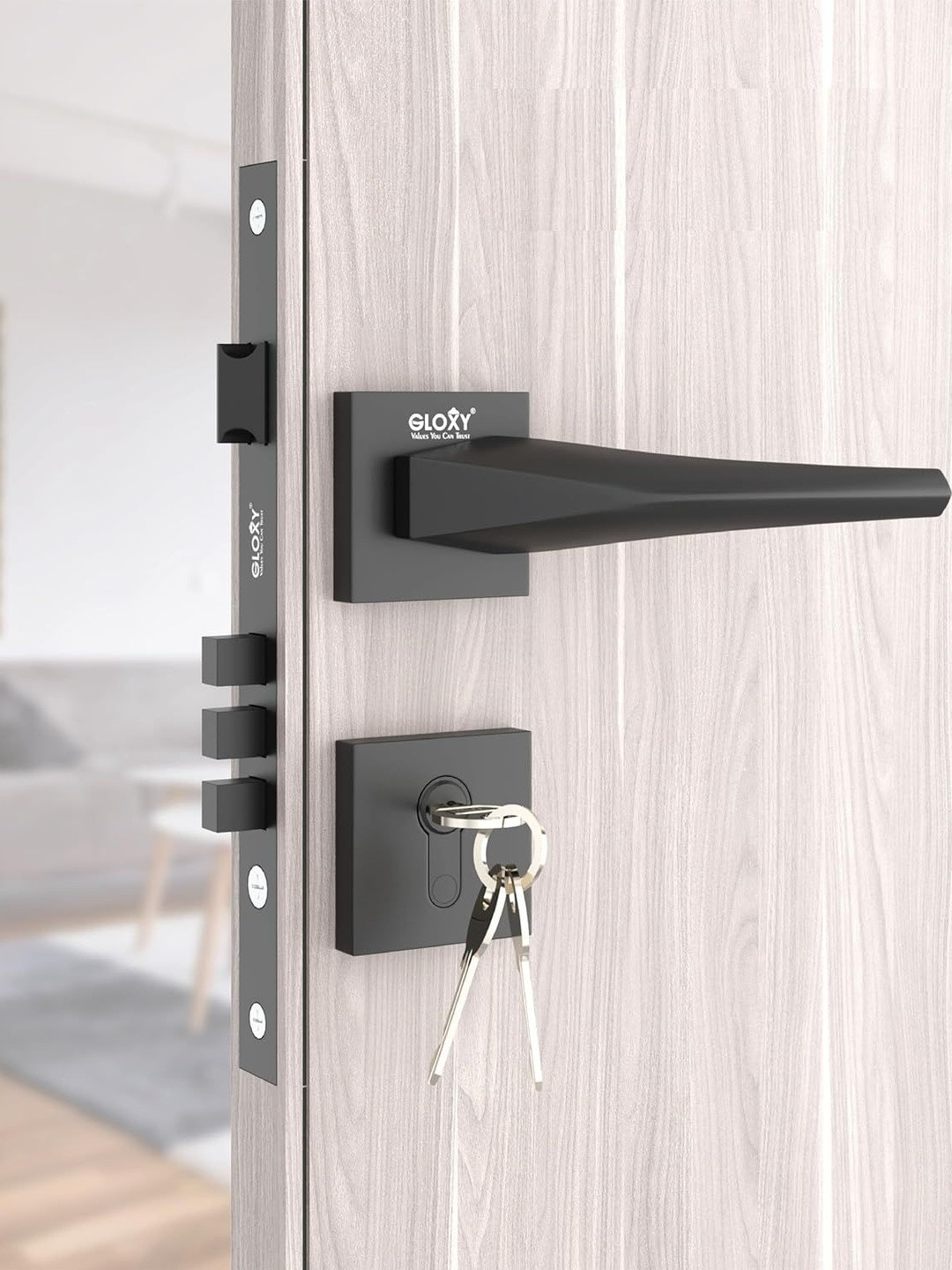 GLOXY Zinc Mortise Door Lock for Main Door