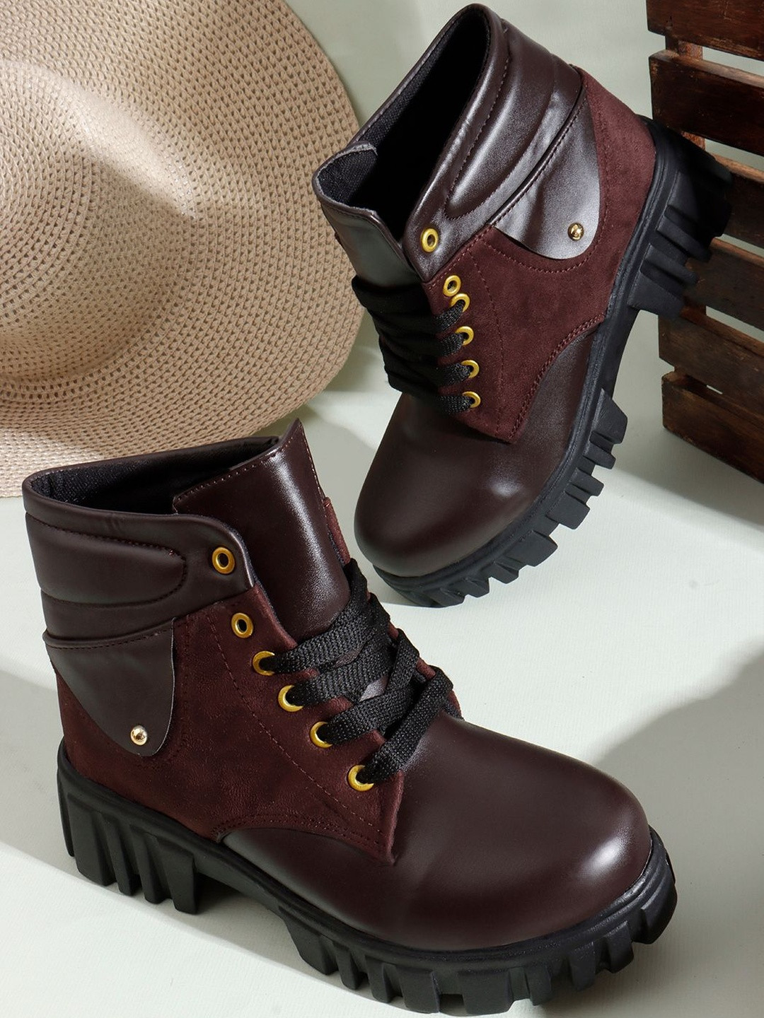 Roadster Women Lace Up Stylish Ankle Boots