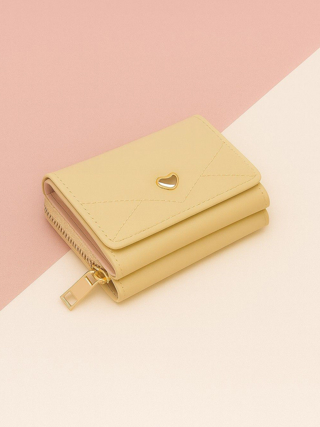 ALL ABOUT HER Women Love Candy Mini Trifold Wallet