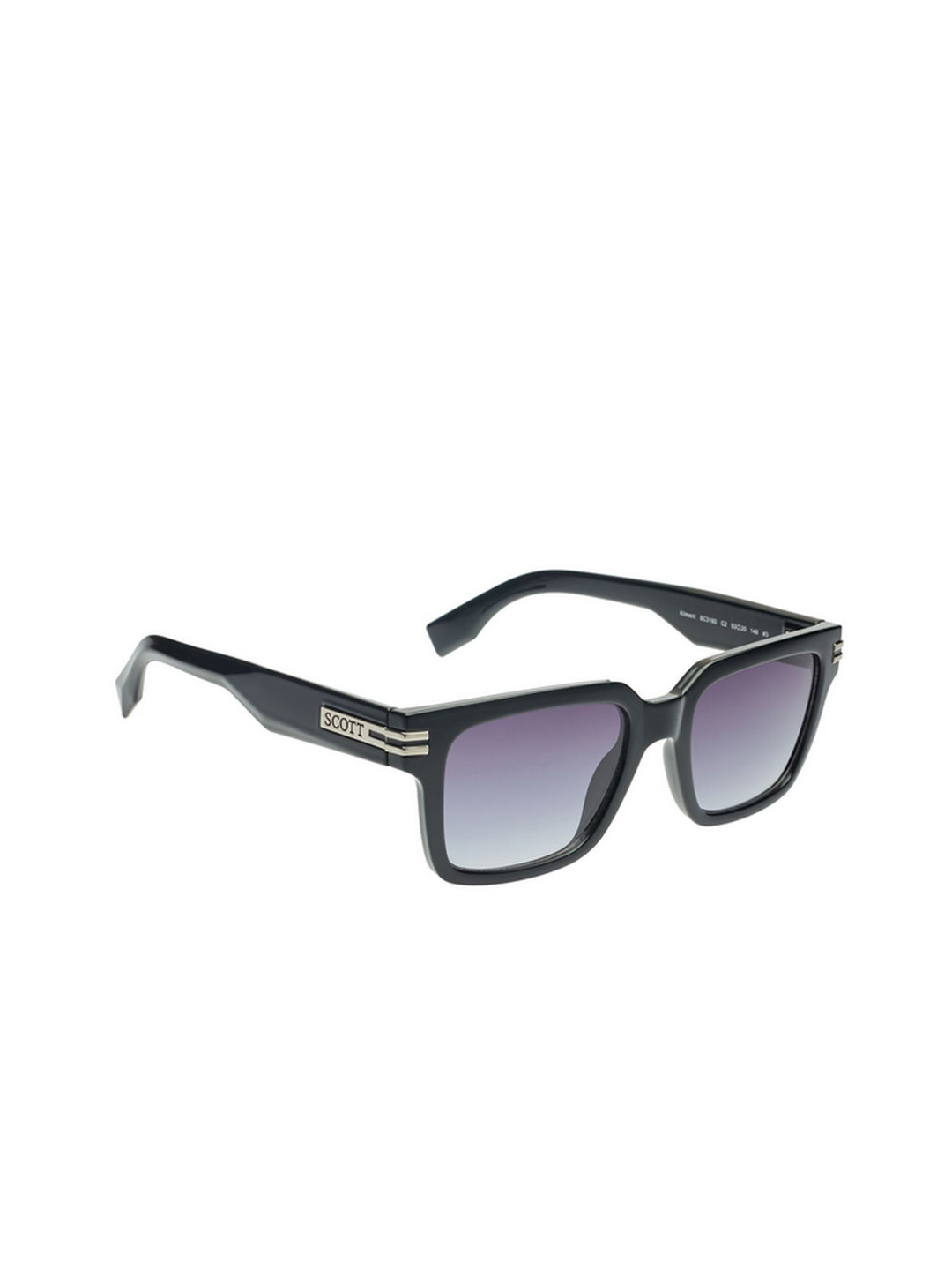 SCOTT Unisex Blue Lens & Black Square Sunglasses with Scott 3193 Kliment C2 S