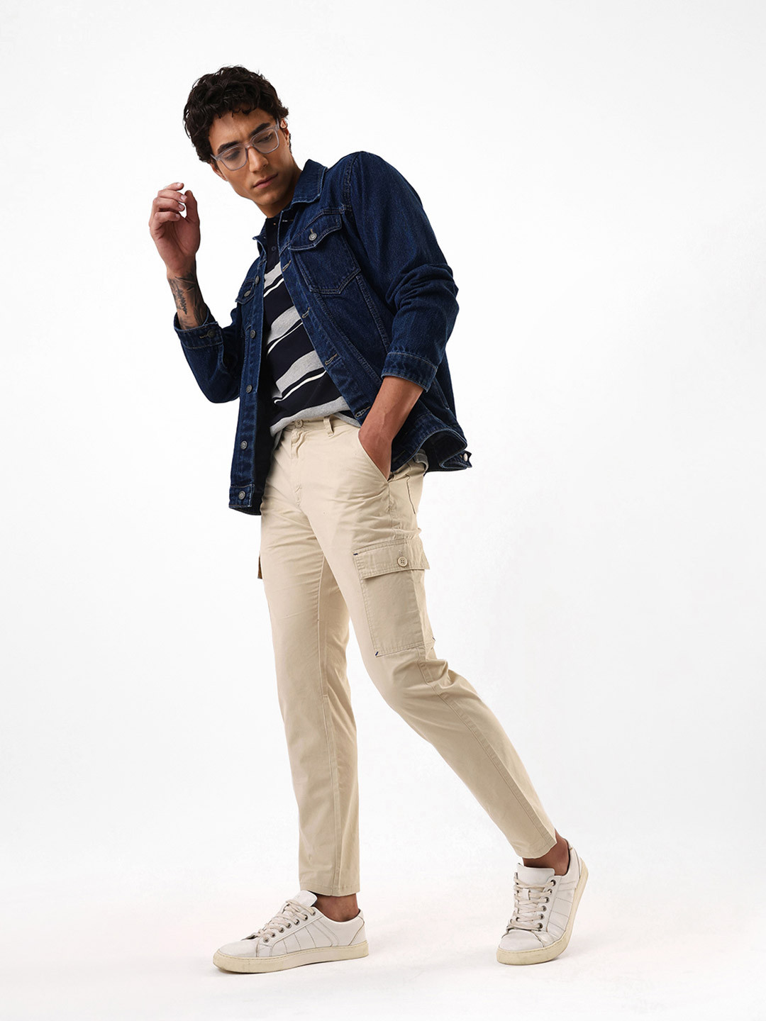 Dennis Lingo Men Slim Fit Cargos