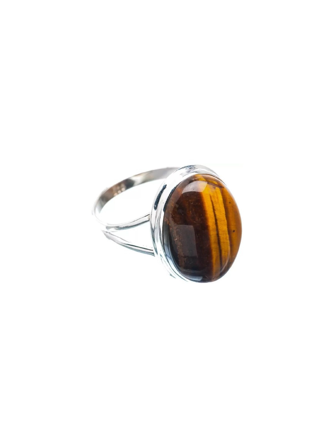 elitemart Tiger Eye Stone Finger Ring