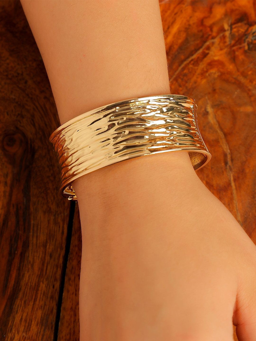 jooltara Textured Cuff Bracelet