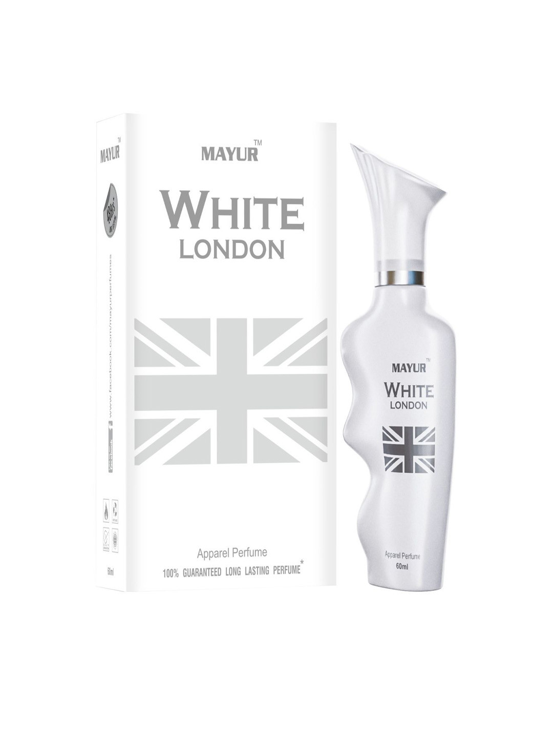 Mayur White London Long Lasting Perfume - 50 ml