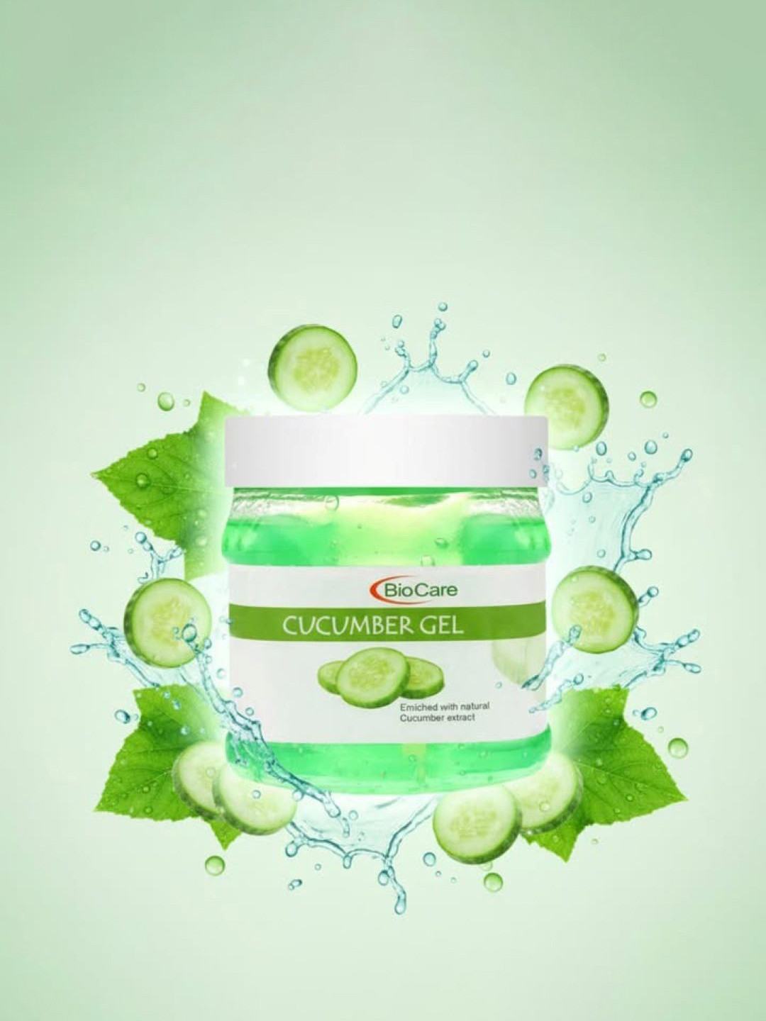 Biocare Cucumber Gel With Cucumber Extract - 500 ml