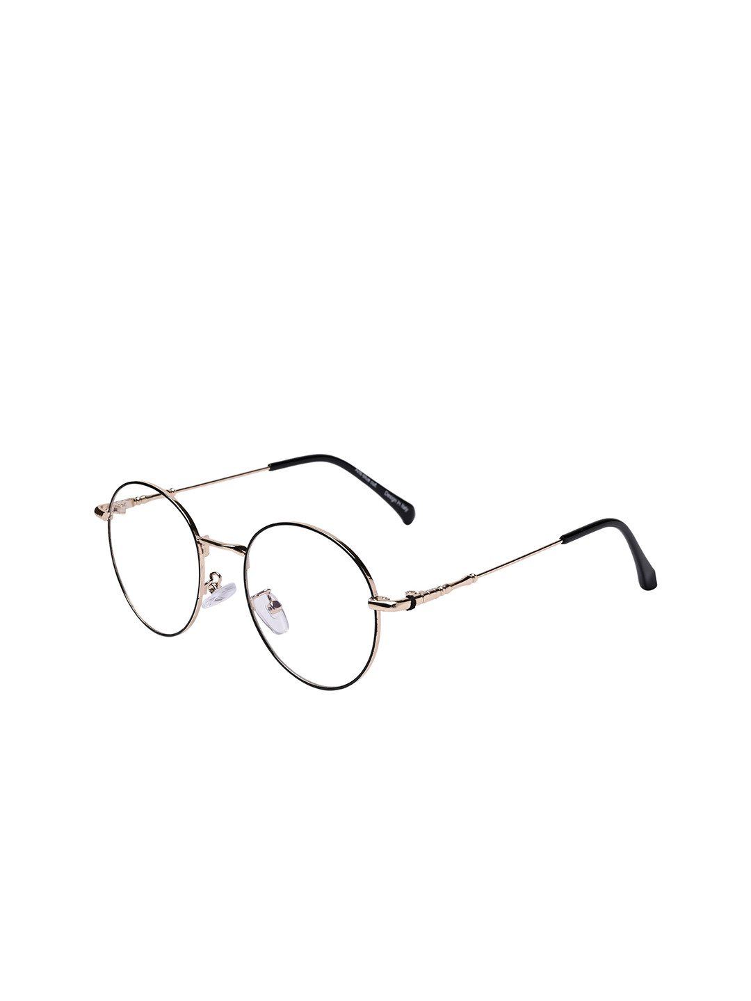 Irayz Unisex Full Rim Round Sunglasses With Light Filter And UV Protected Lens 3168