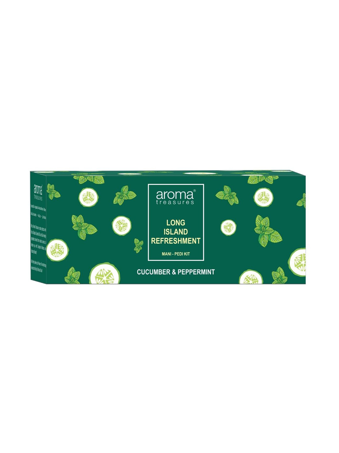 Aroma Treasures 5 Step Fruit Fizzies Long Island Mani-Pedi Kit