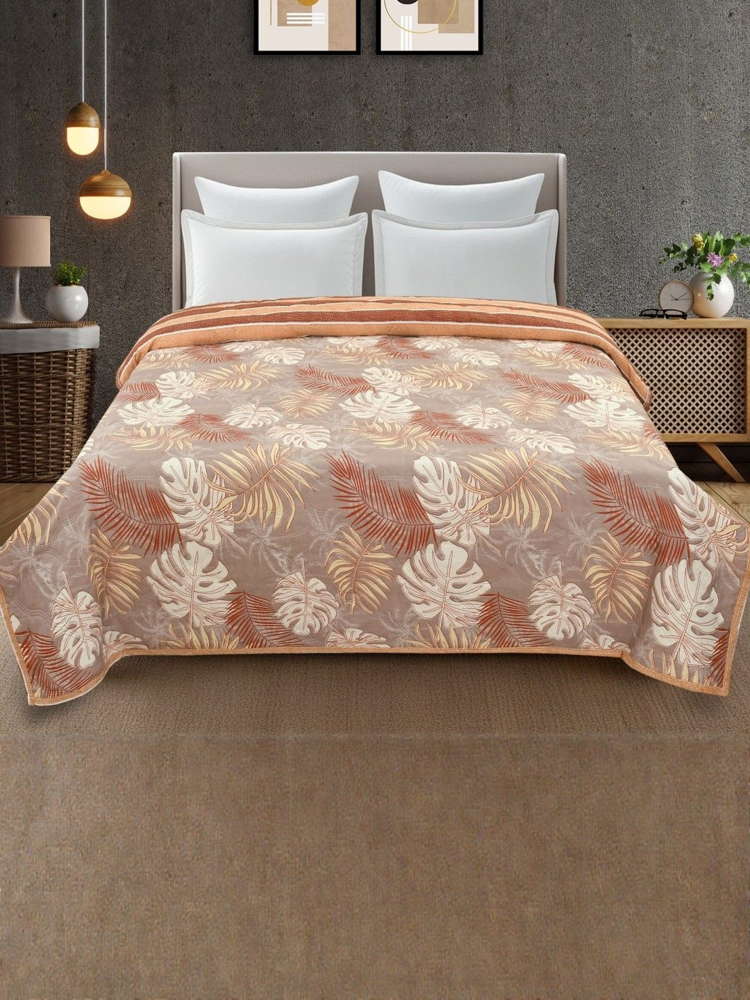 FURNOFY Heavy Winter 150 GSM Double Bed Comforter