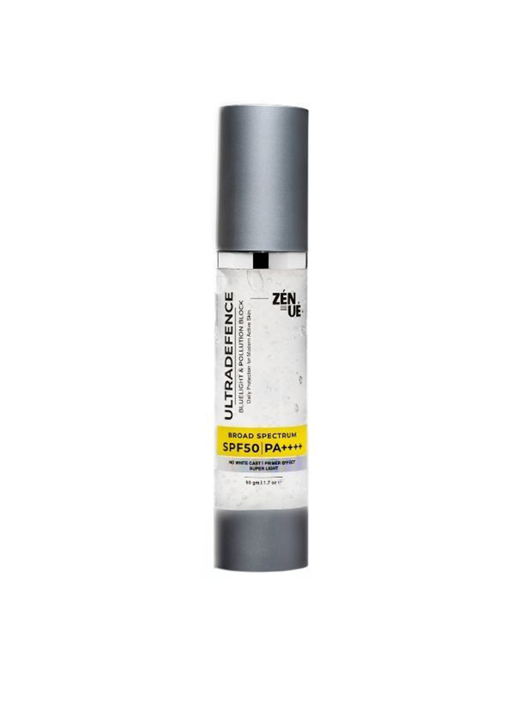 ZENUE Ultradefence SPF 50PA++++ Smart Sunscreen - 50 g