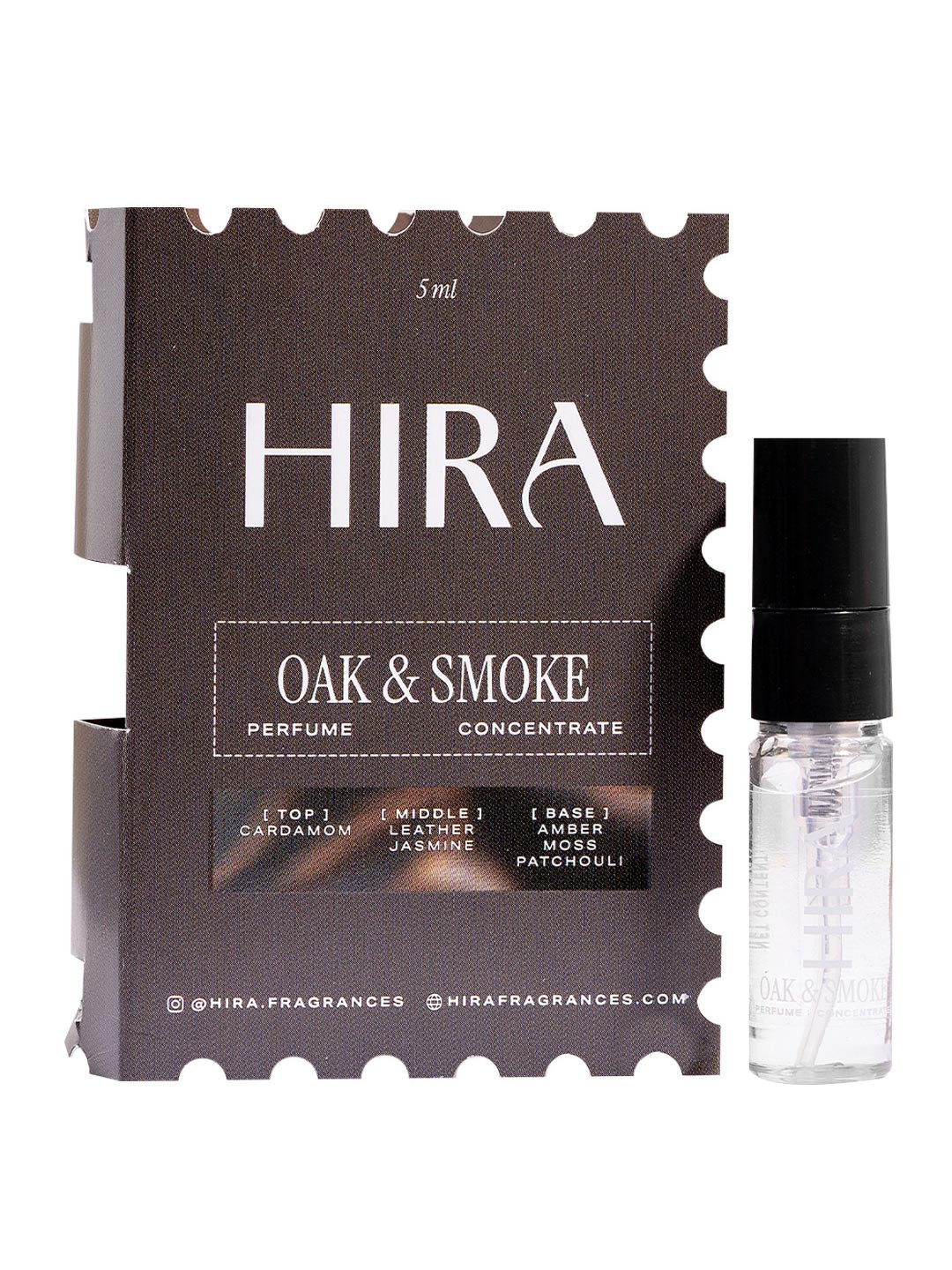HIRA Men Oak & Smoke Long Lasting Perfume - 5 ml