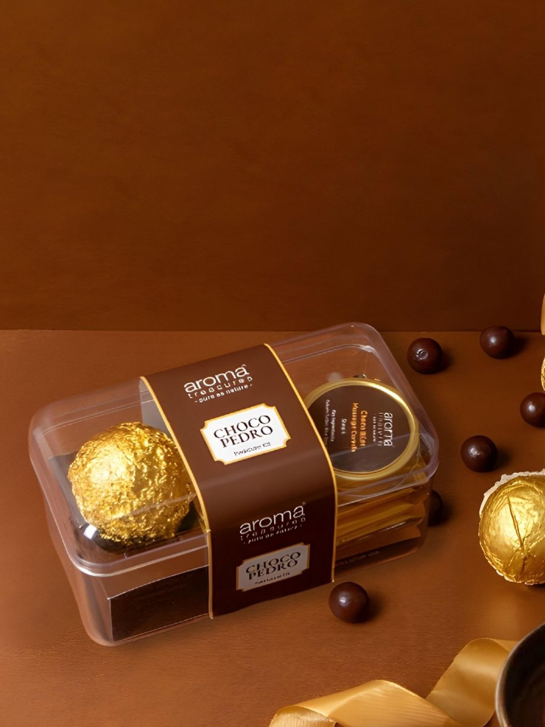 Aroma Treasures 5 Step Choco Pedro Chocolate Pedicure Kit