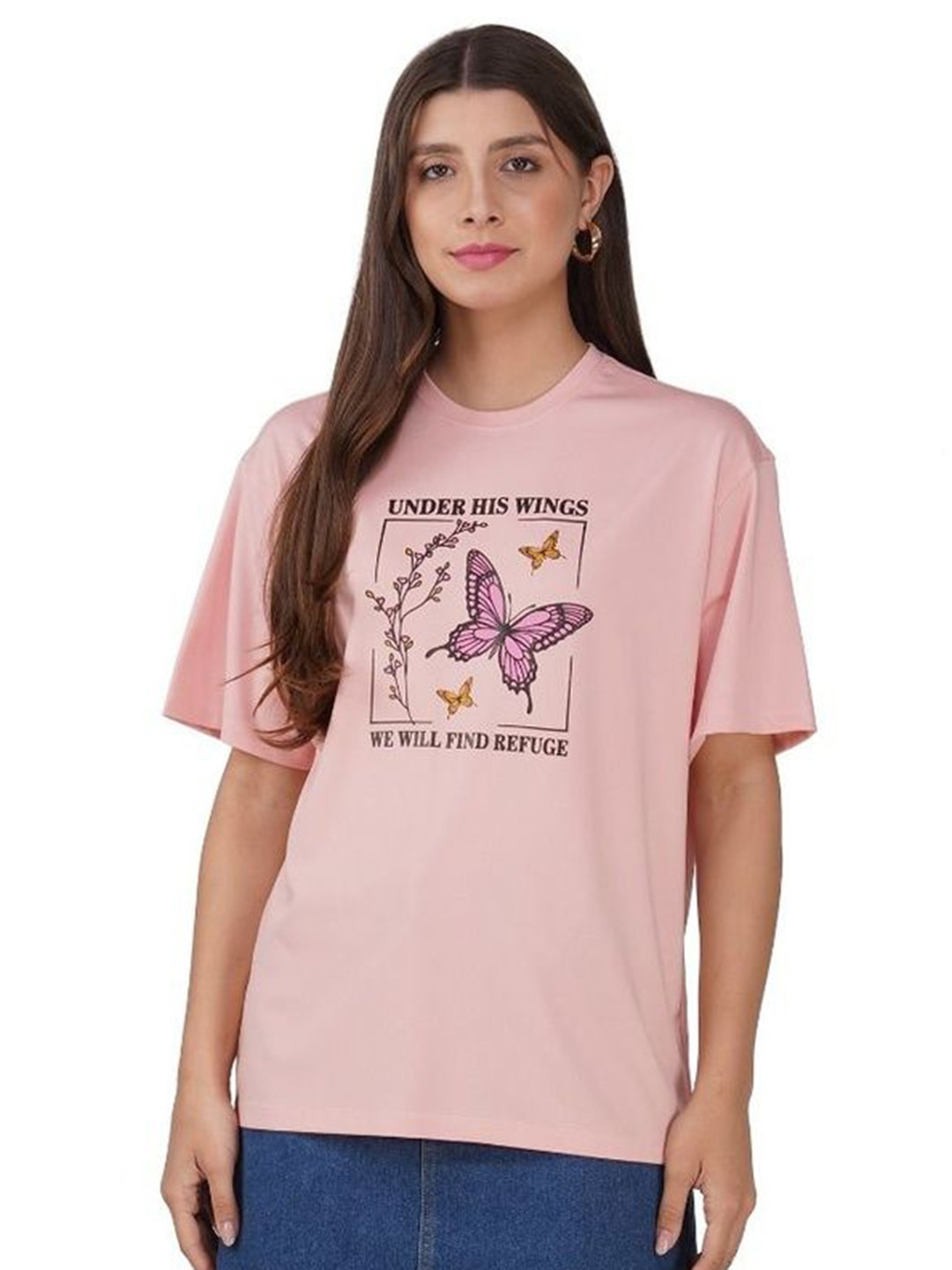 Shreeshayam Entprises Graphic Printed Round Neck Cotton Regular Fit T-shirt