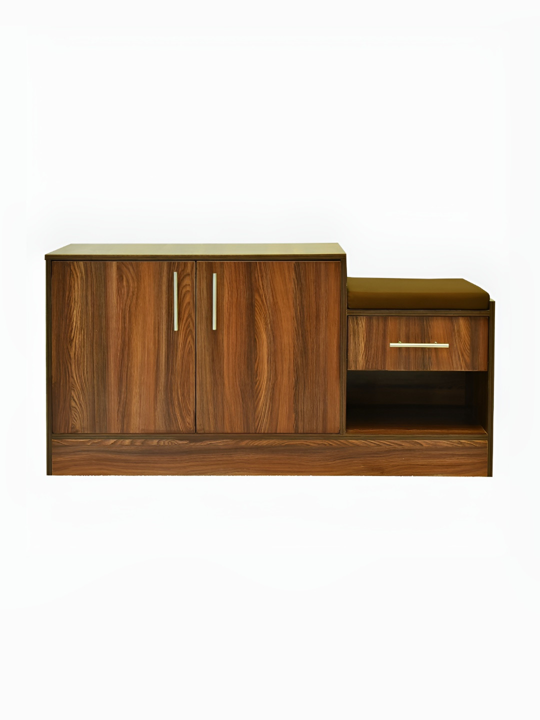 Outkraft Brown 4-Layers Engineered Wooden Shoe Rack