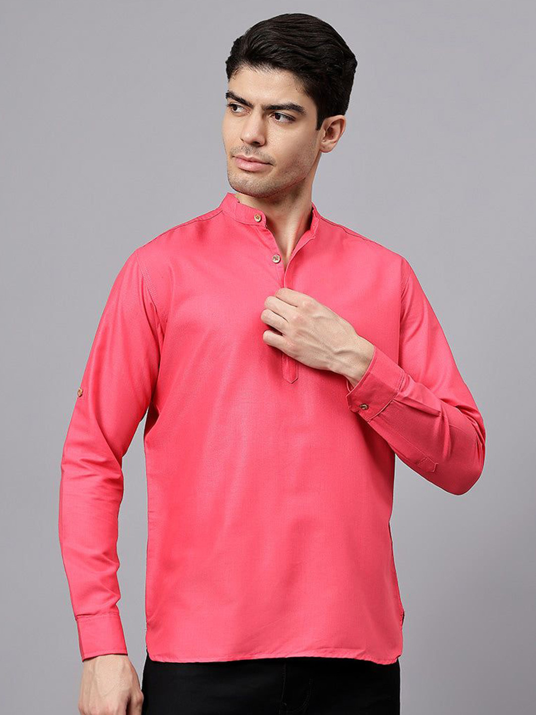 DEVA Traditional Men Mandairan Collar Kurta