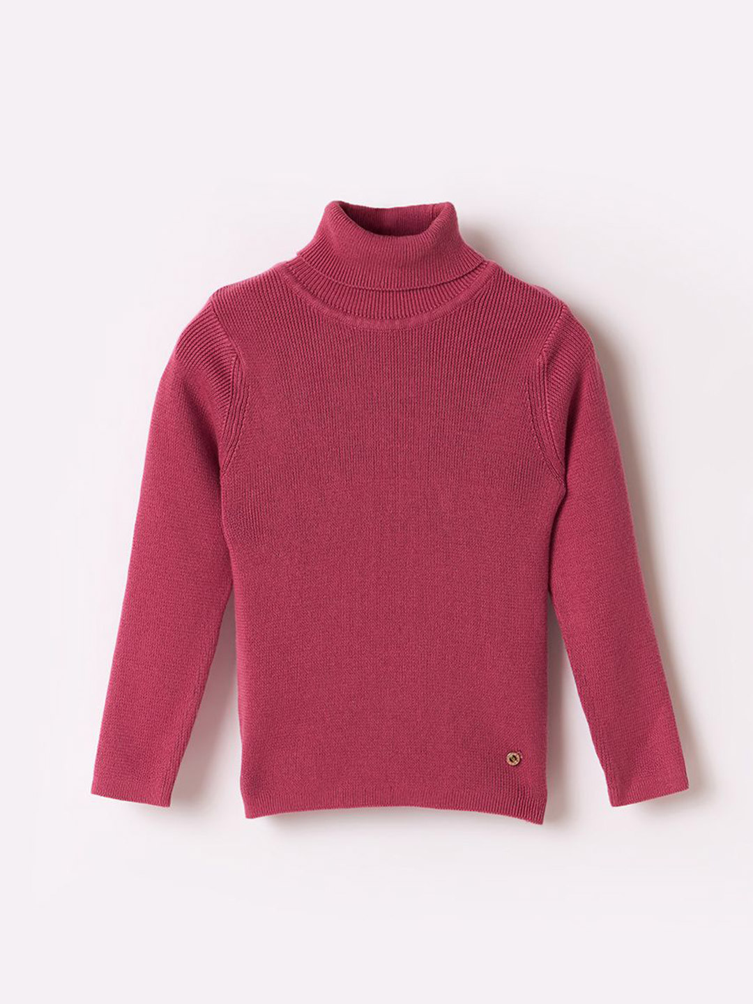 ELLE Girls Turtle Neck Cardigan