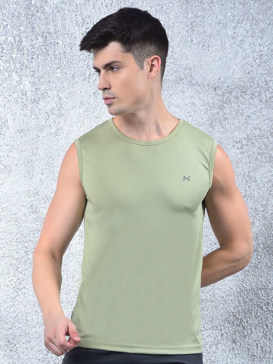 Force NXT Sleeveless Round Neck Anti Odour Sports T-shirt
