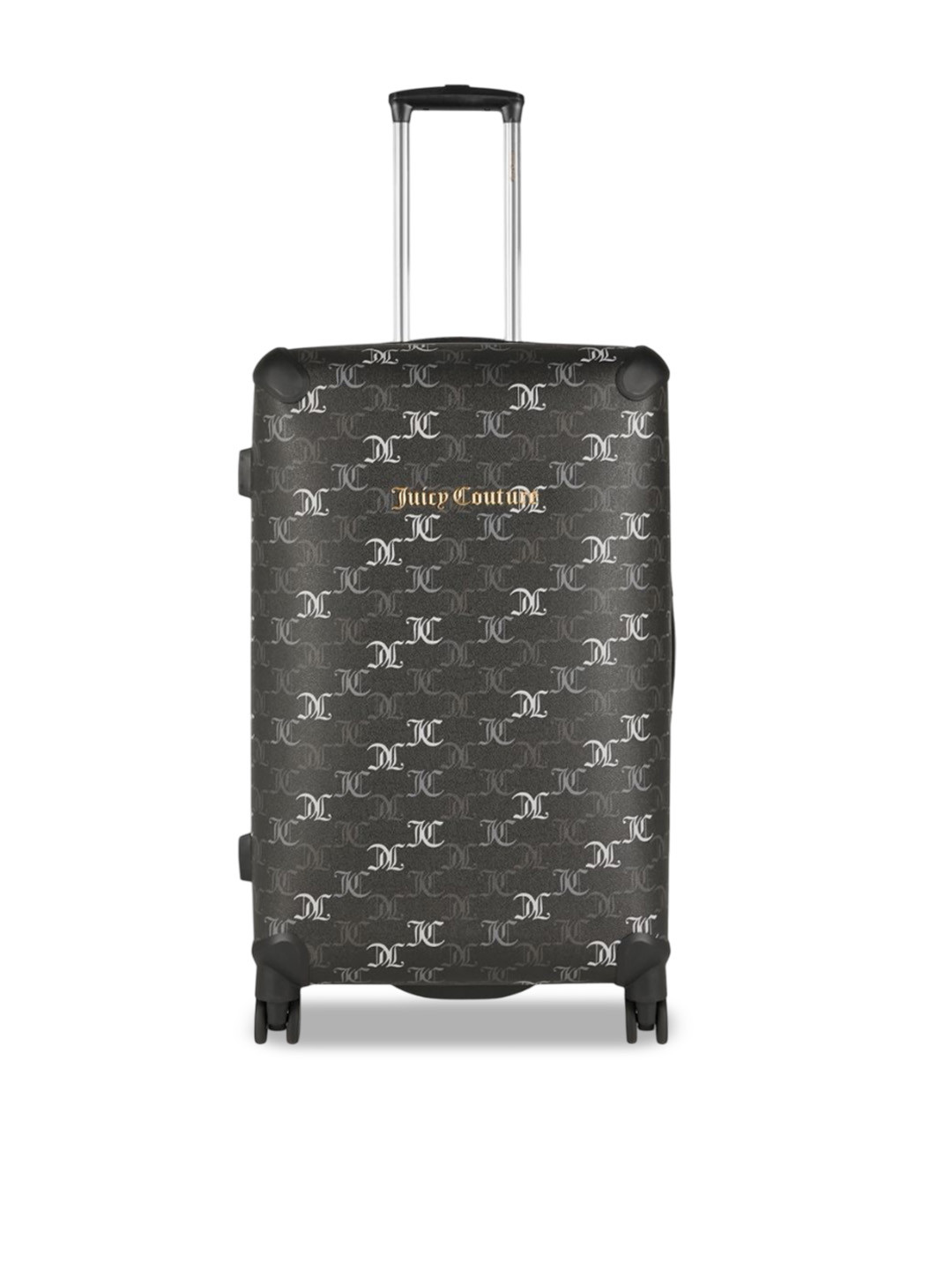 Juicy Couture Monoglam Printed Hard Side Large Trolley Suitcase