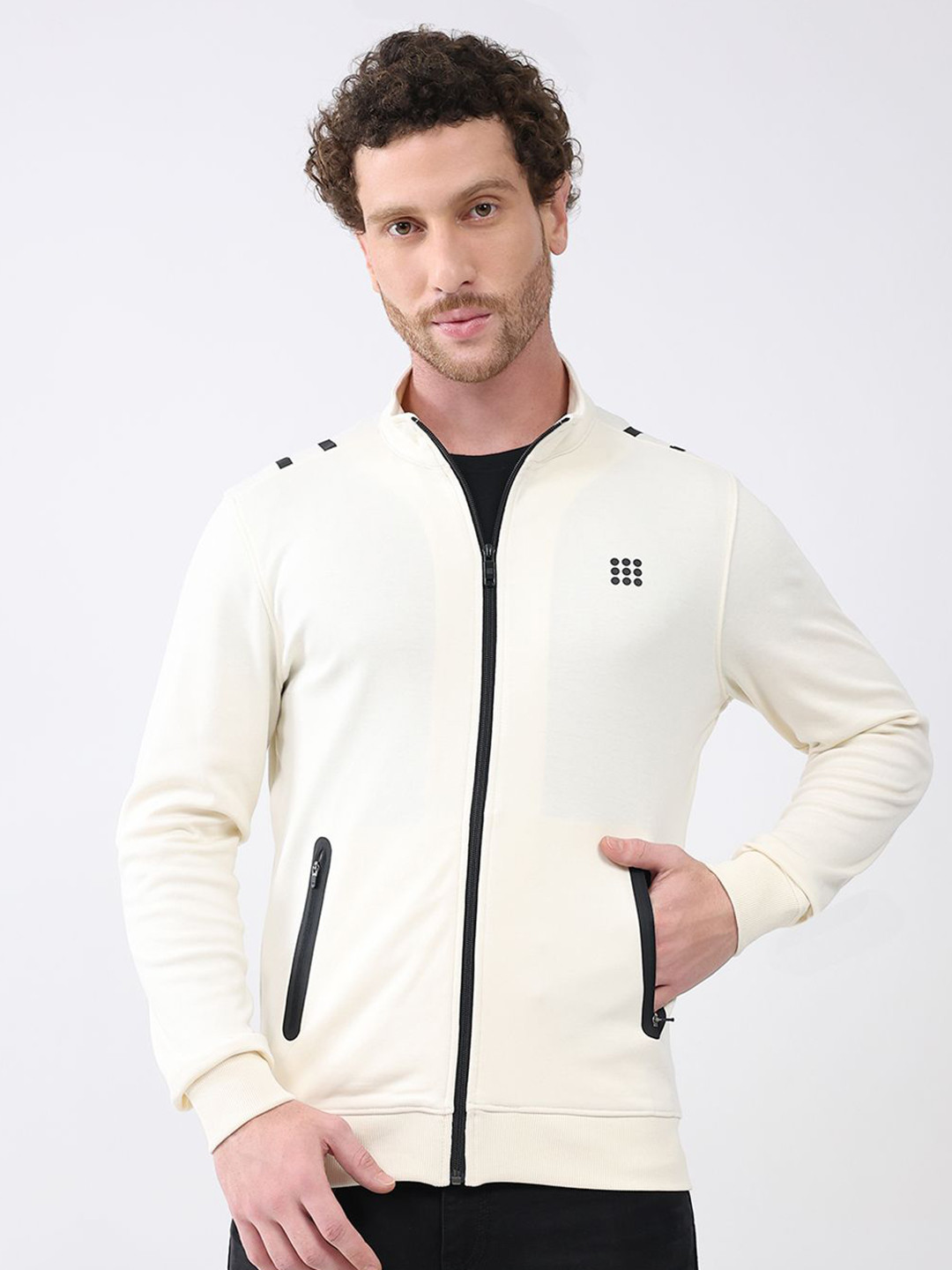 rock.it Men Front-Open Sweatshirt