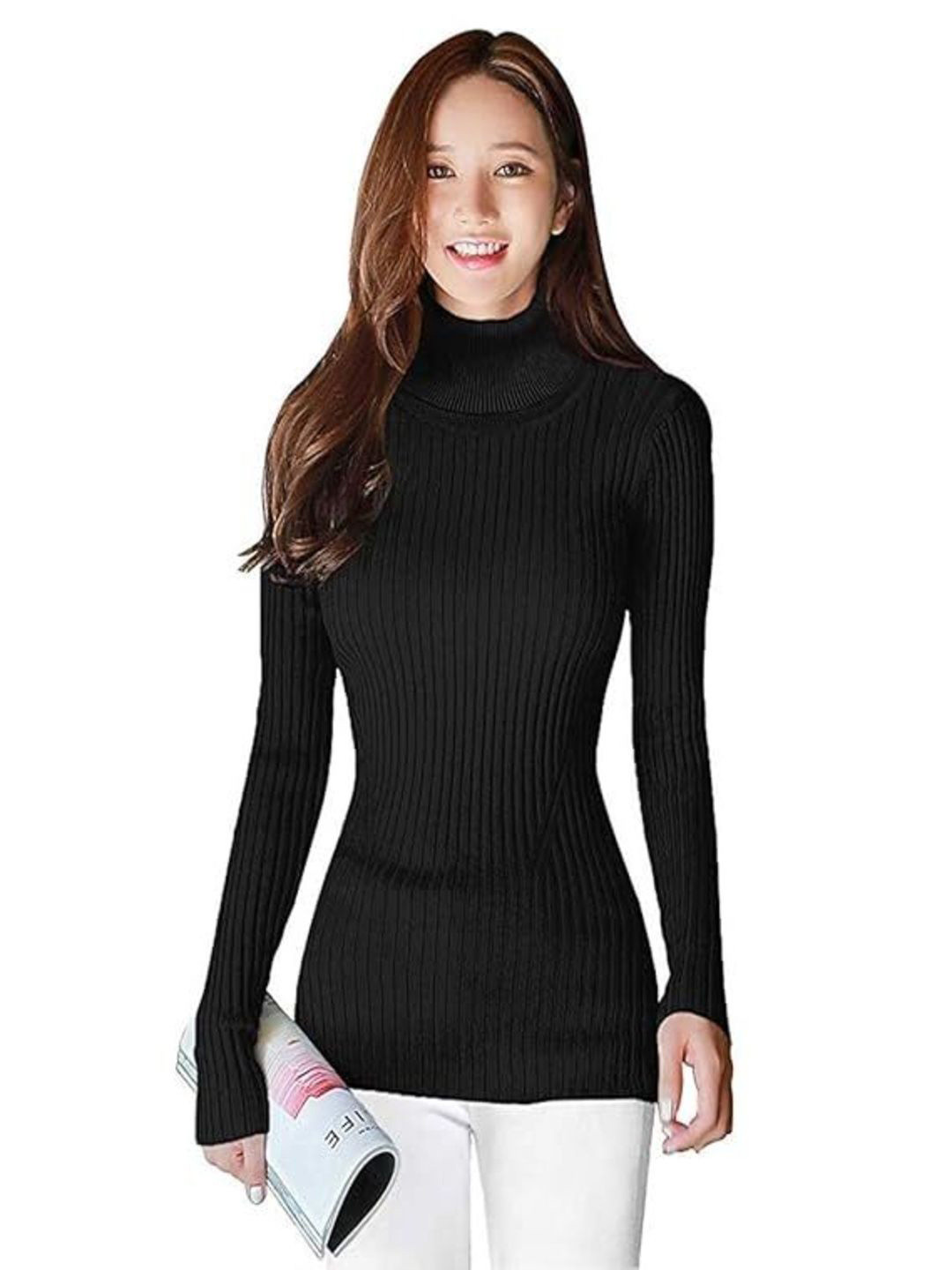 Aglobi Women Solid  Full Sleeve Sweatshirt