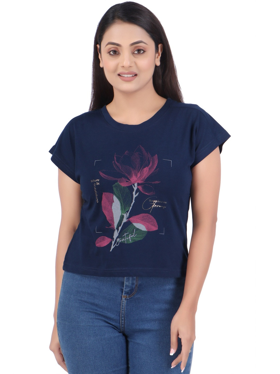 CLINT Women Floral Printed Top