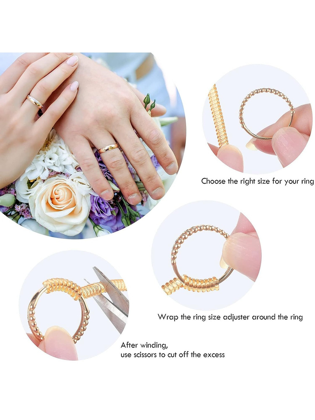 MERTIA JEWELS Women Ring Tightner