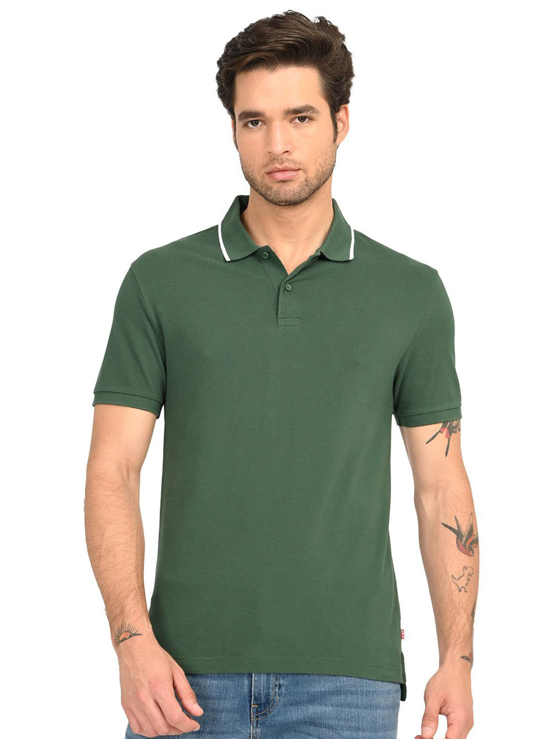 Levis Polo Collar Cotton T-Shirt