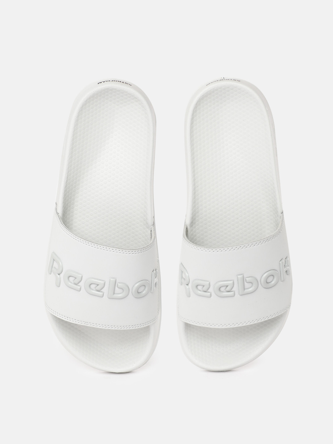 Reebok Men Darvon Brand Logo Pattern Sliders