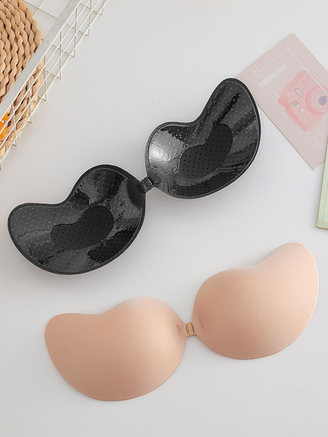 FIMBUL Set of 2 All Day Comfort Stick-On Lingerie accessories with Front Closure