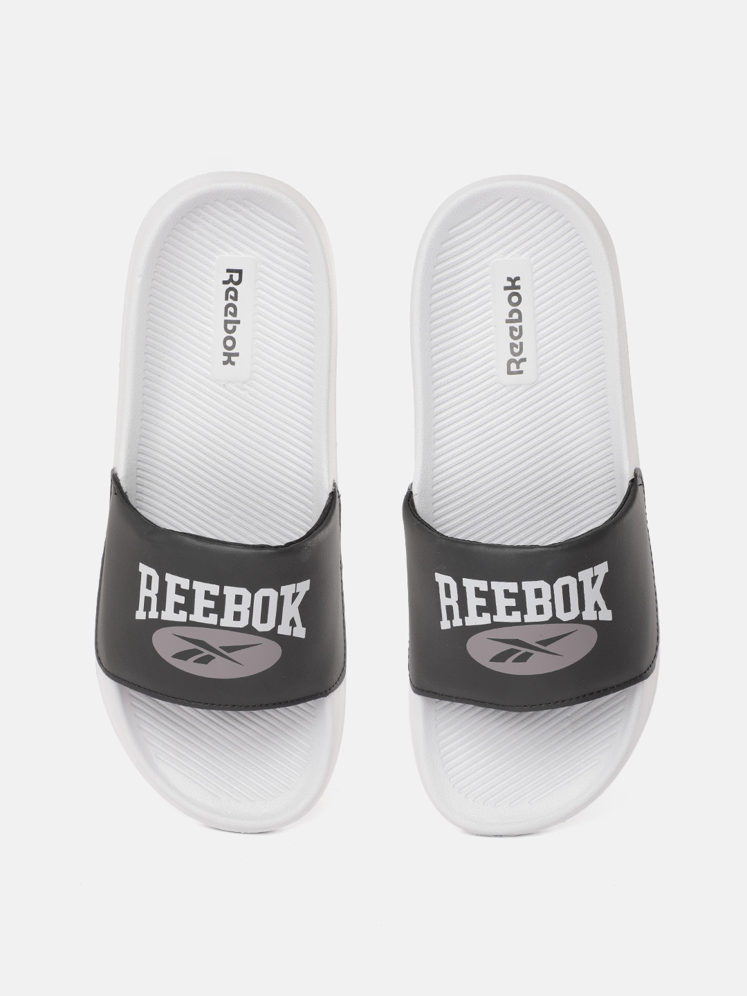 Reebok Men Zylo Brand Logo Printed Sliders
