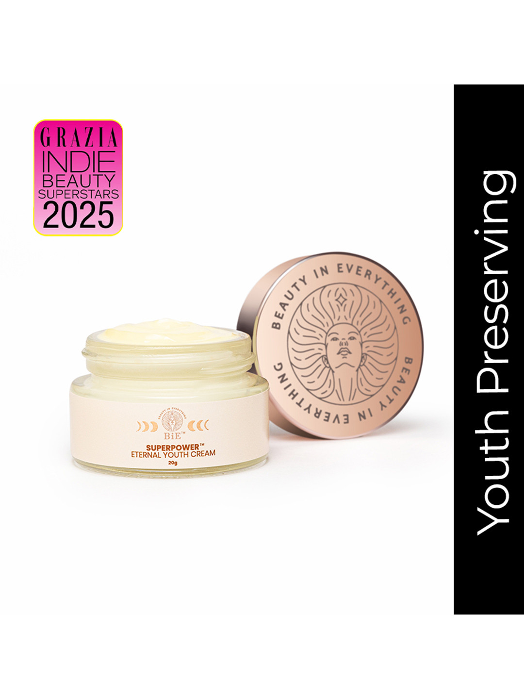 BiE- BEAUTY IN EVERYTHING Superpower Eternal Youth Cream with Squalane - 20 g