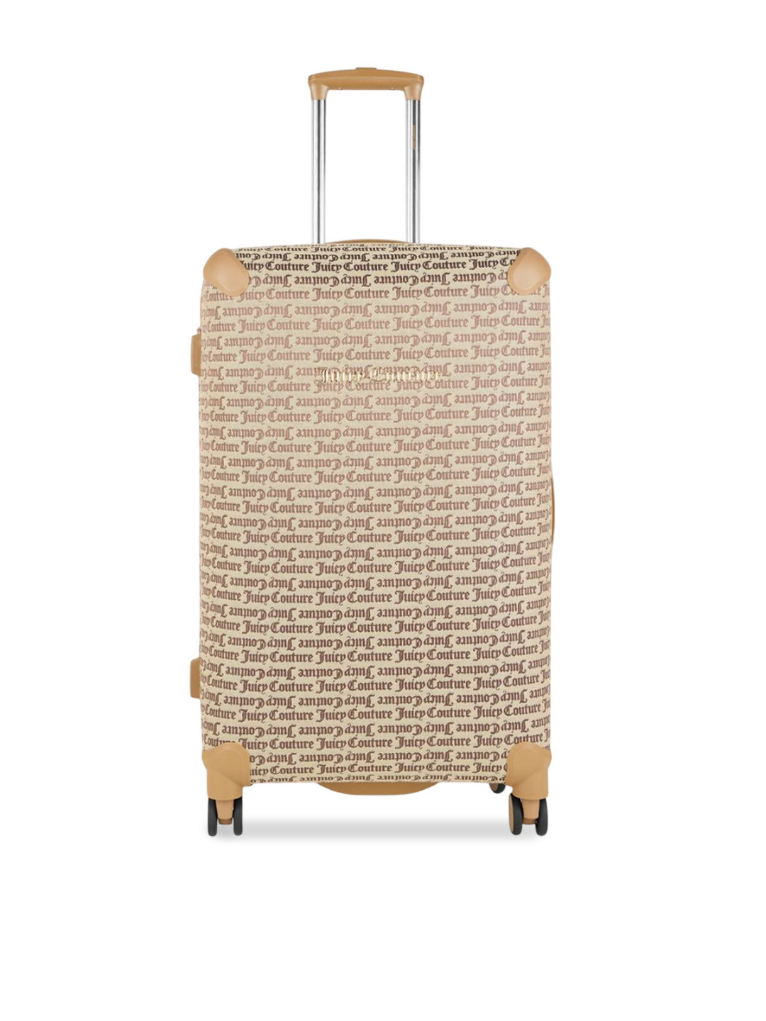 Juicy Couture Textured Hard Side Large Trolley Suitcase