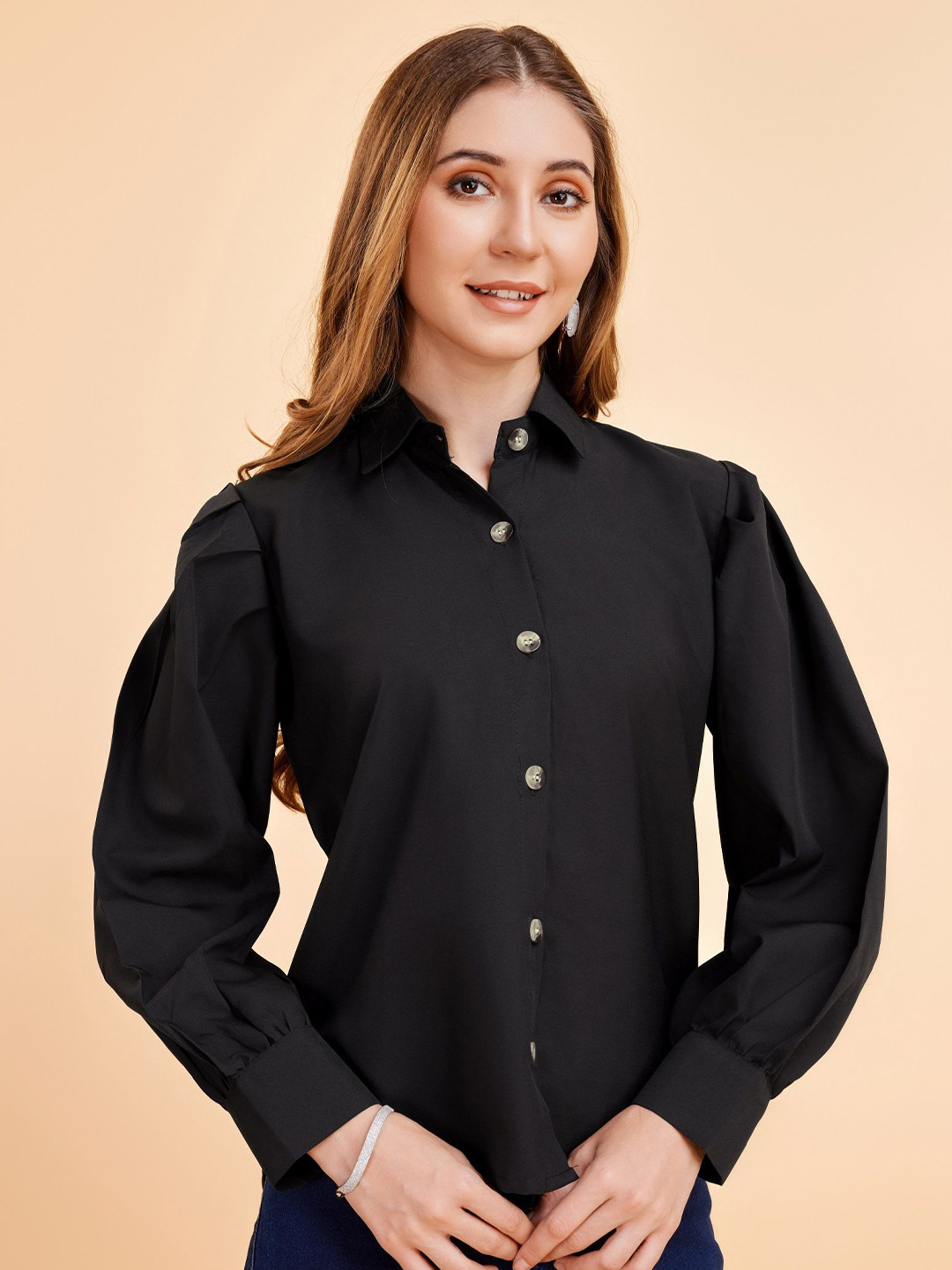 ANN SPRINGS Women Standard Casual Shirt