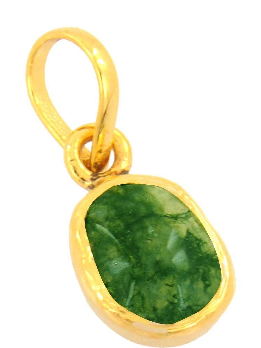 elitemart Emerlad Stones Studded Contemporary Pendant