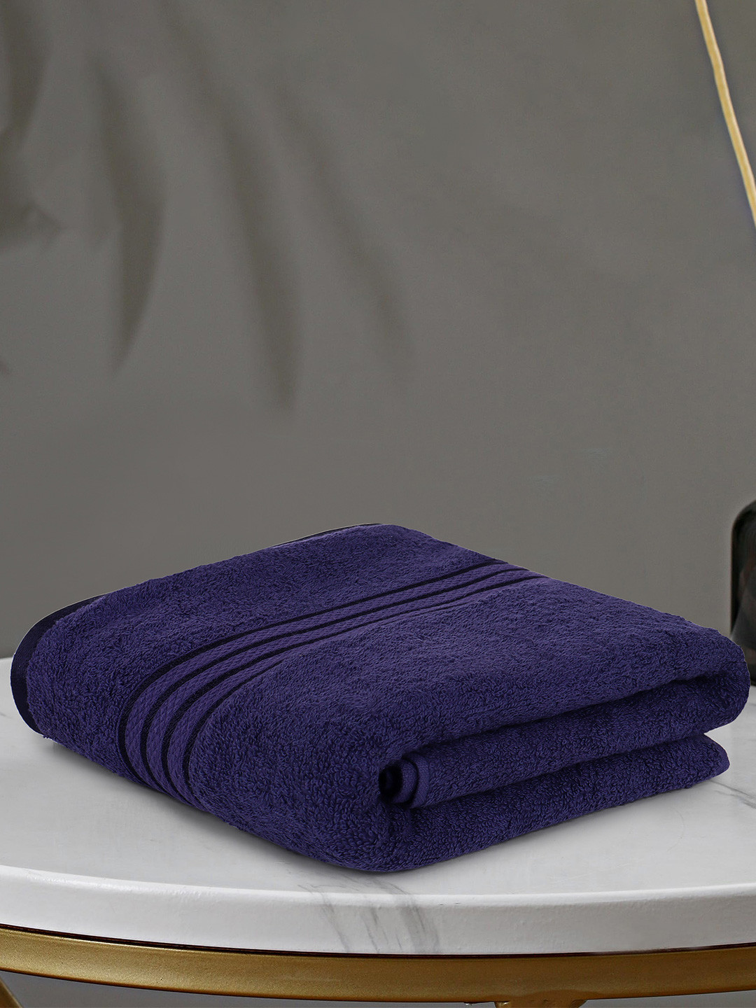 Cuddle cotton Navy Blue Cotton 400 GSM Bath Towel