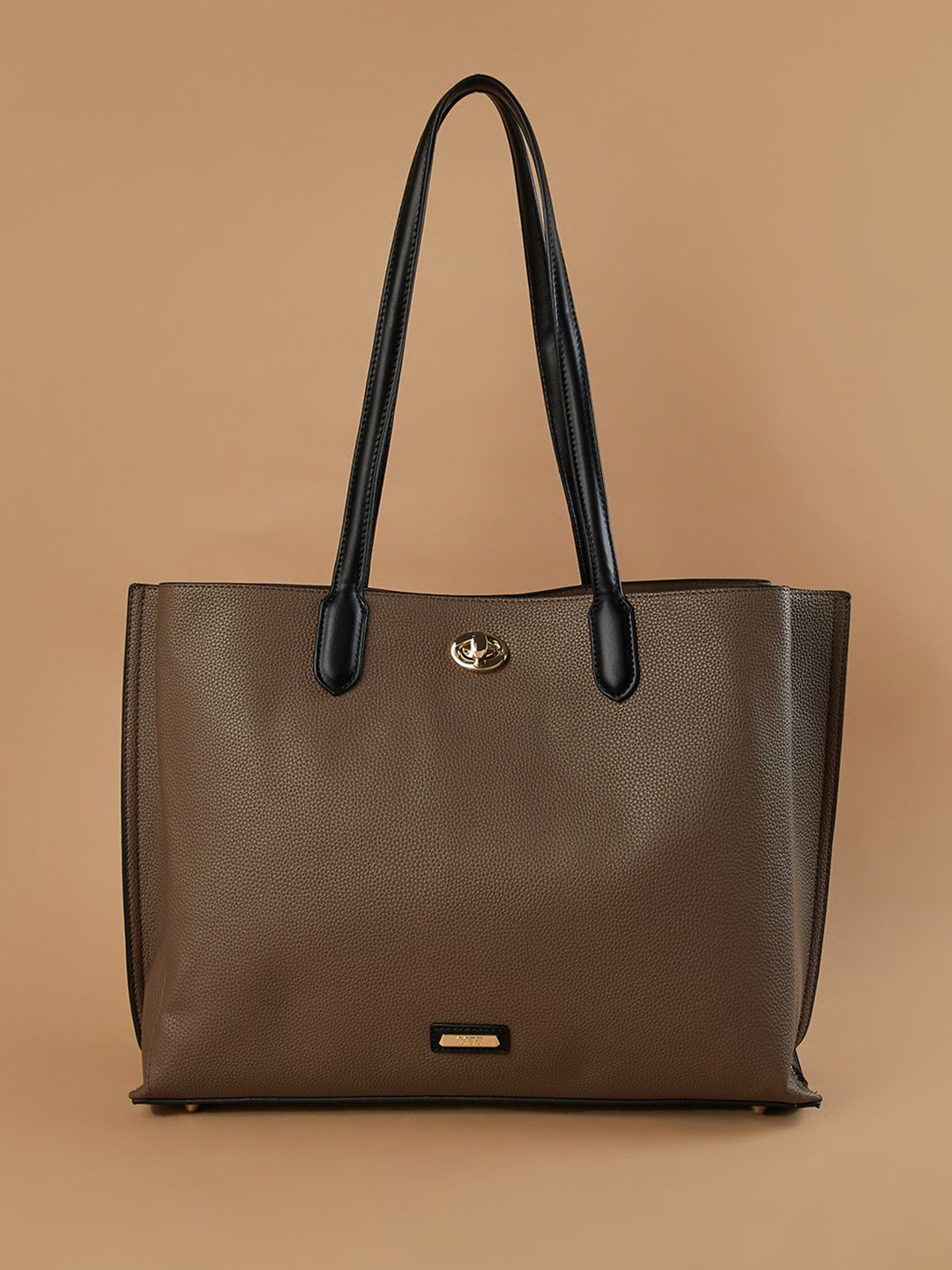 CODE by Lifestyle Structured Handheld Bag With Zip Detail