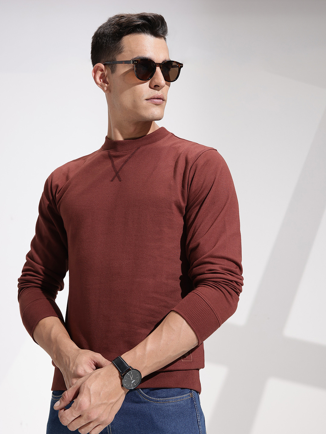 INVICTUS High Neck Pullover Sweatshirt
