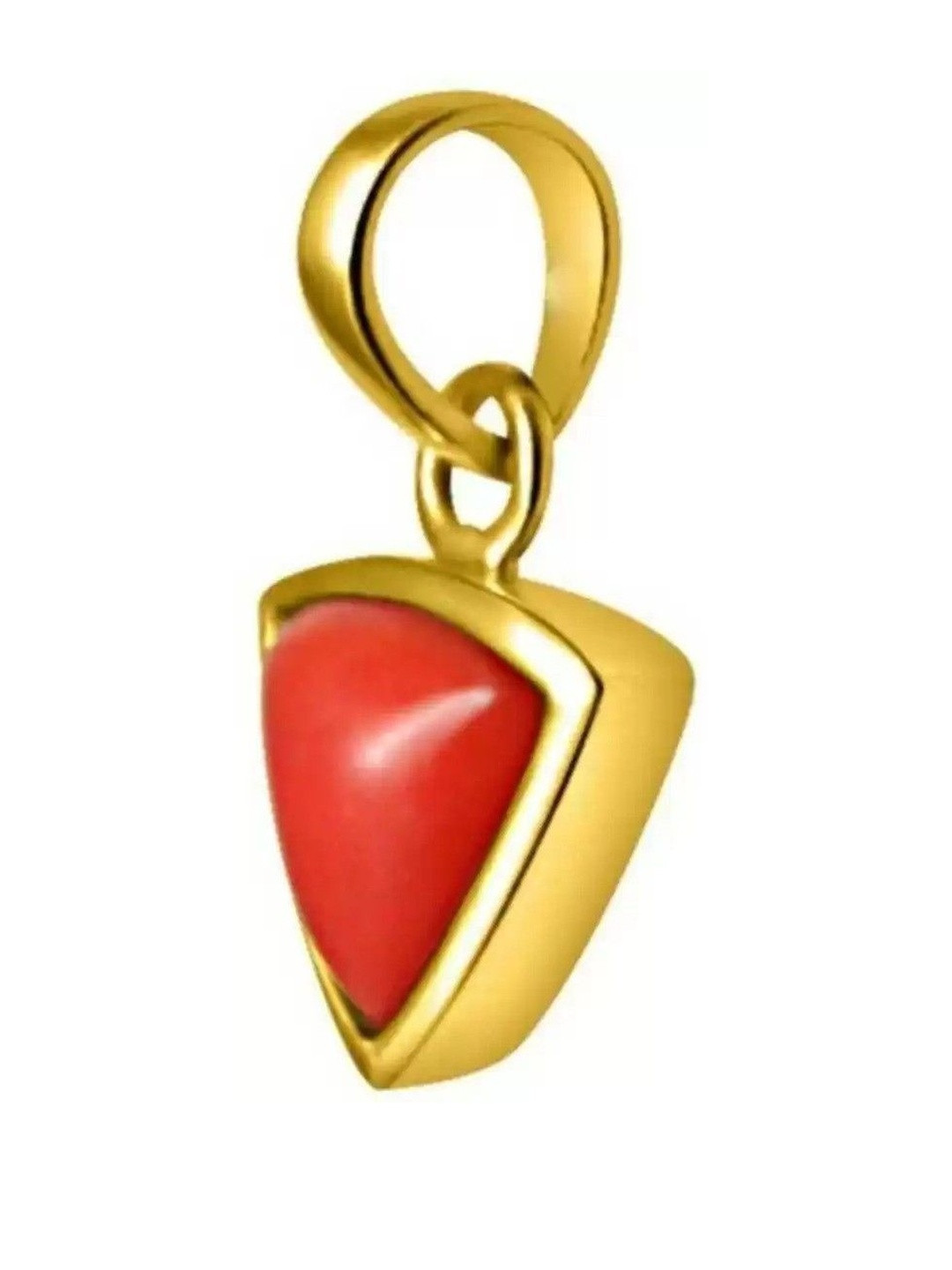 elitemart Brass Triangular Pendant